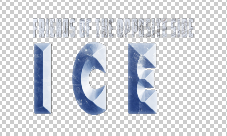Photoshop 氷でできた文字 アイステキスト の作成方法 チャプターエイト
