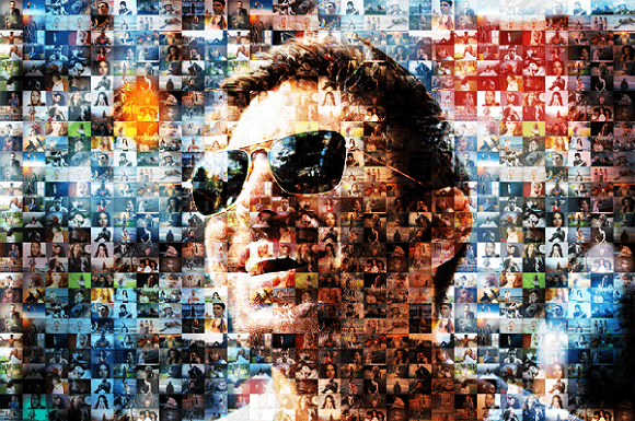 Photoshop フォトモザイク Photo Mosaic Portraits を作成する方法 チャプター エイト