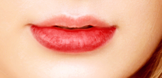 Photoshop 赤い口紅を塗ったようにするデジタルメイクレタッチ チャプターエイト