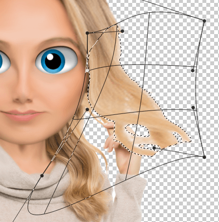 Photoshop 写真をディズニーアニメcg風にレタッチ チャプターエイト