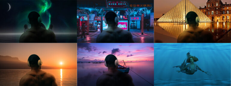 Photoshop 簡単に人物を背景になじませるテクニック チャプター エイト